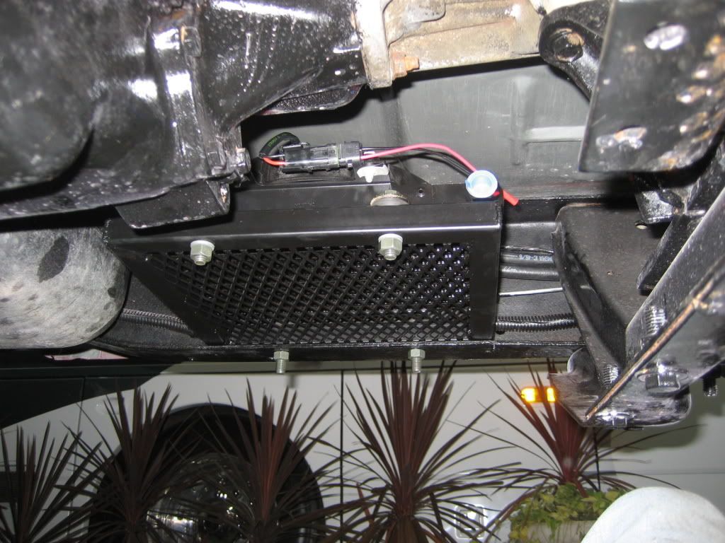 Remote trans cooler install...w/pics Dodge Diesel Diesel Truck